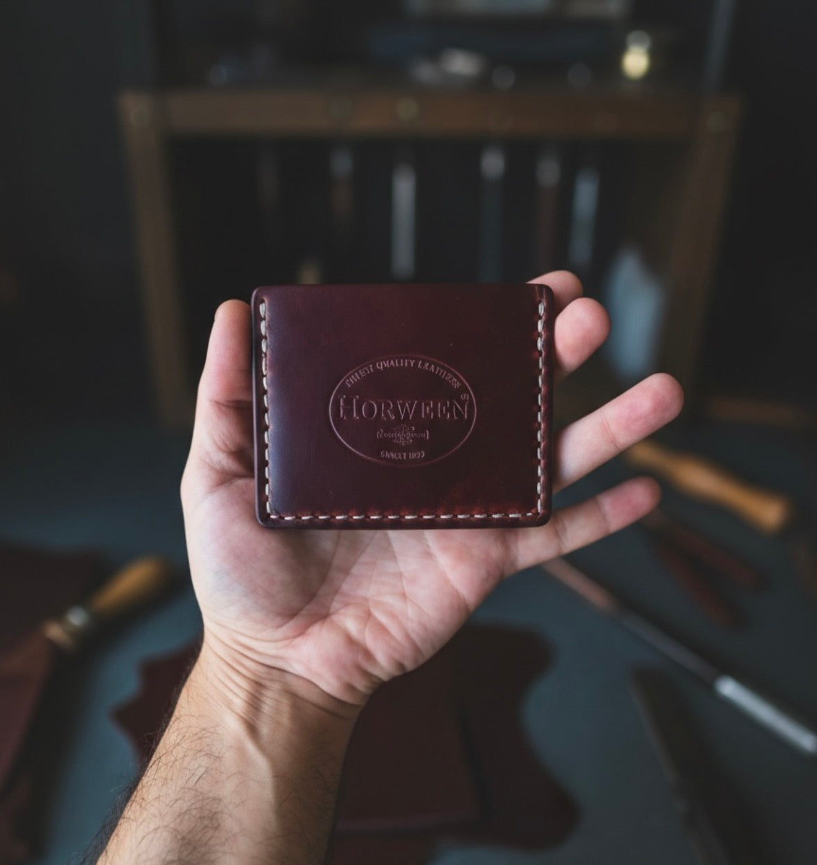 Special Horween London Bus Red